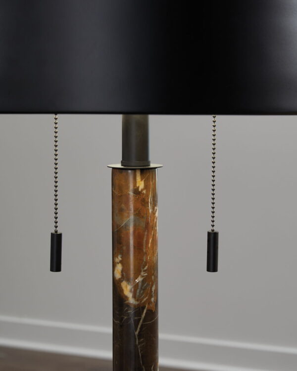 Alanbert - Brown / Black - Metal Table Lamp - Image 3