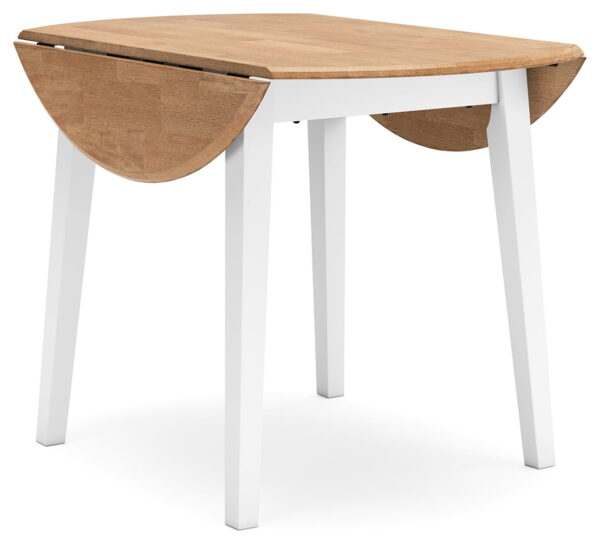 Gesthaven - Round Dining Room Drop Leaf Table - Image 12