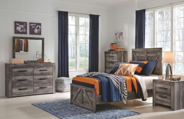 Wynnlow - Crossbuck Panel Bed - Image 5