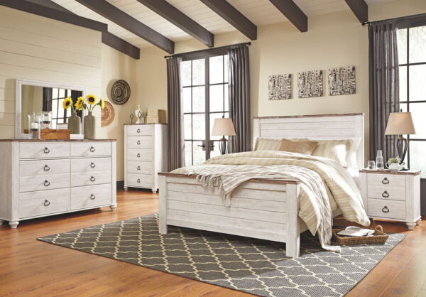 Willowton - Panel Bed - Image 4