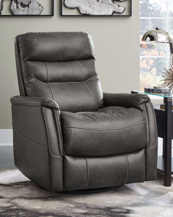 Riptyme - Quarry - Swivel Glider Recliner - Image 4