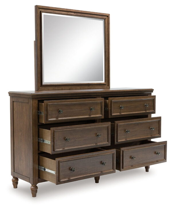 Sturlayne - Brown - Dresser And Mirror - Image 2
