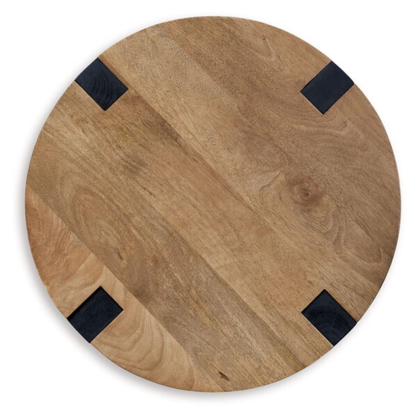 Hanneforth - Brown - Round End Table - Image 3