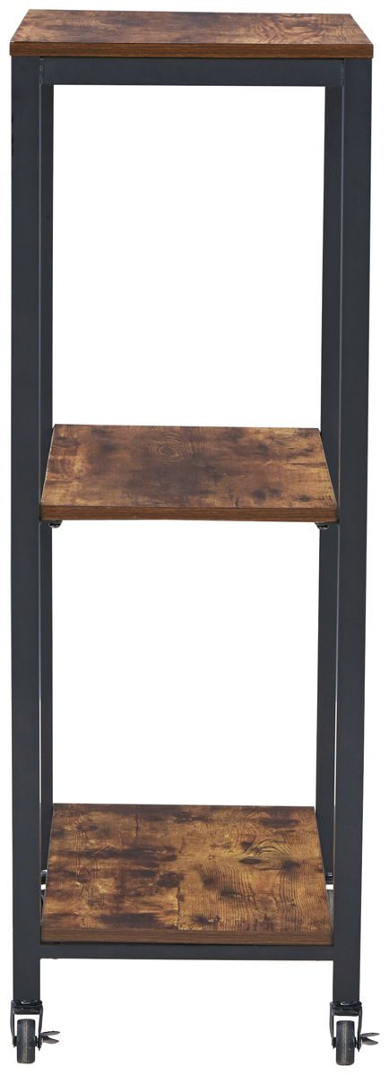 Bevinfield - Brown / Black - Bar Cart - Image 4