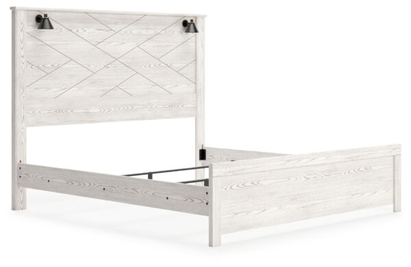 Gerridan - Panel Bed With Sconces - Image 7