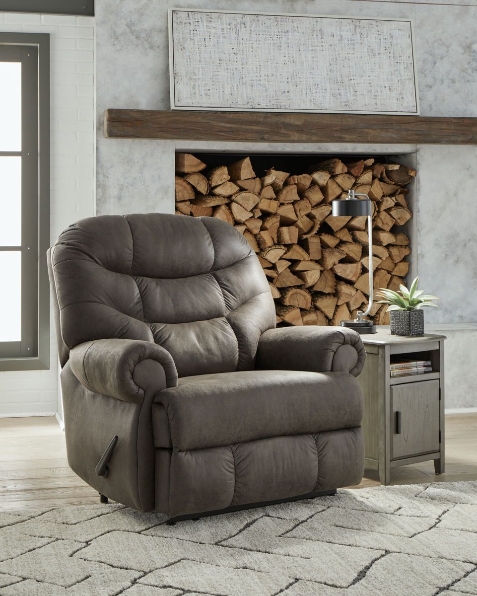 Camera Time - Gunmetal - Zero Wall Recliner - Image 2