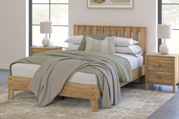 Bermacy - Platform Panel Bed - Image 4