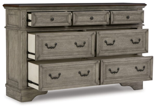 Lodenbay - Antique Gray - Dresser - Image 4