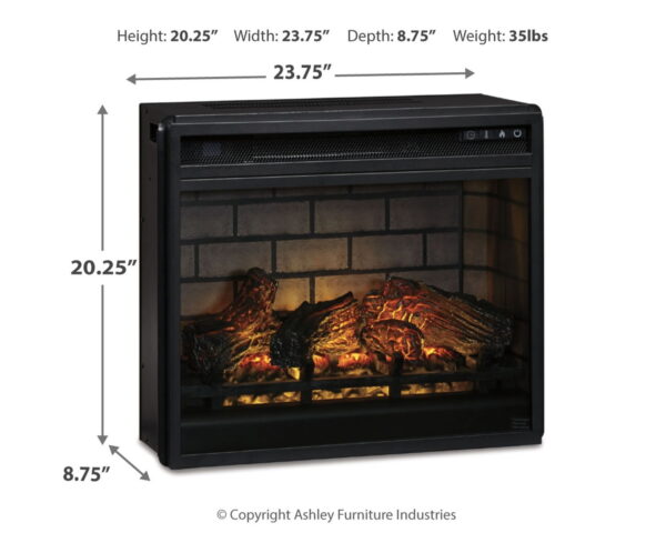 Entertainment Accessories - Fireplace Insert Infrared - Image 5