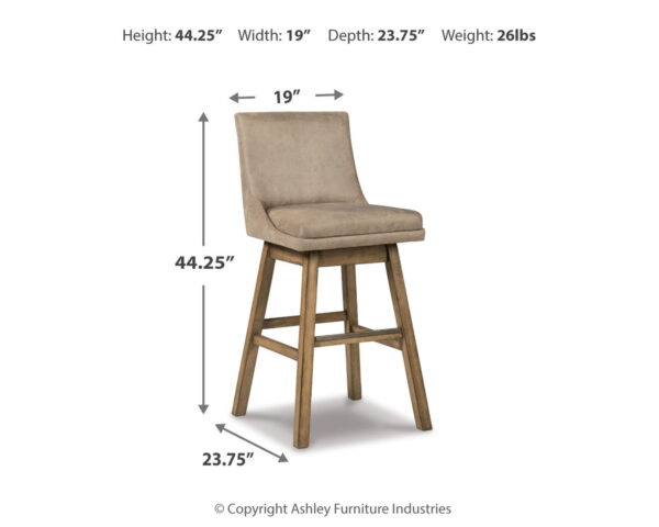 Tallenger - Swivel Barstool (Set of 2) - Image 6
