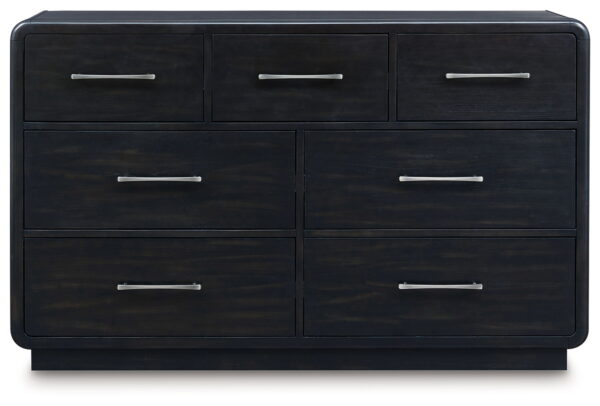 Rowanbeck - Black - Dresser - Image 3