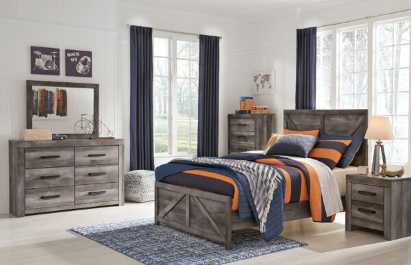 Wynnlow - Crossbuck Panel Bed - Image 2