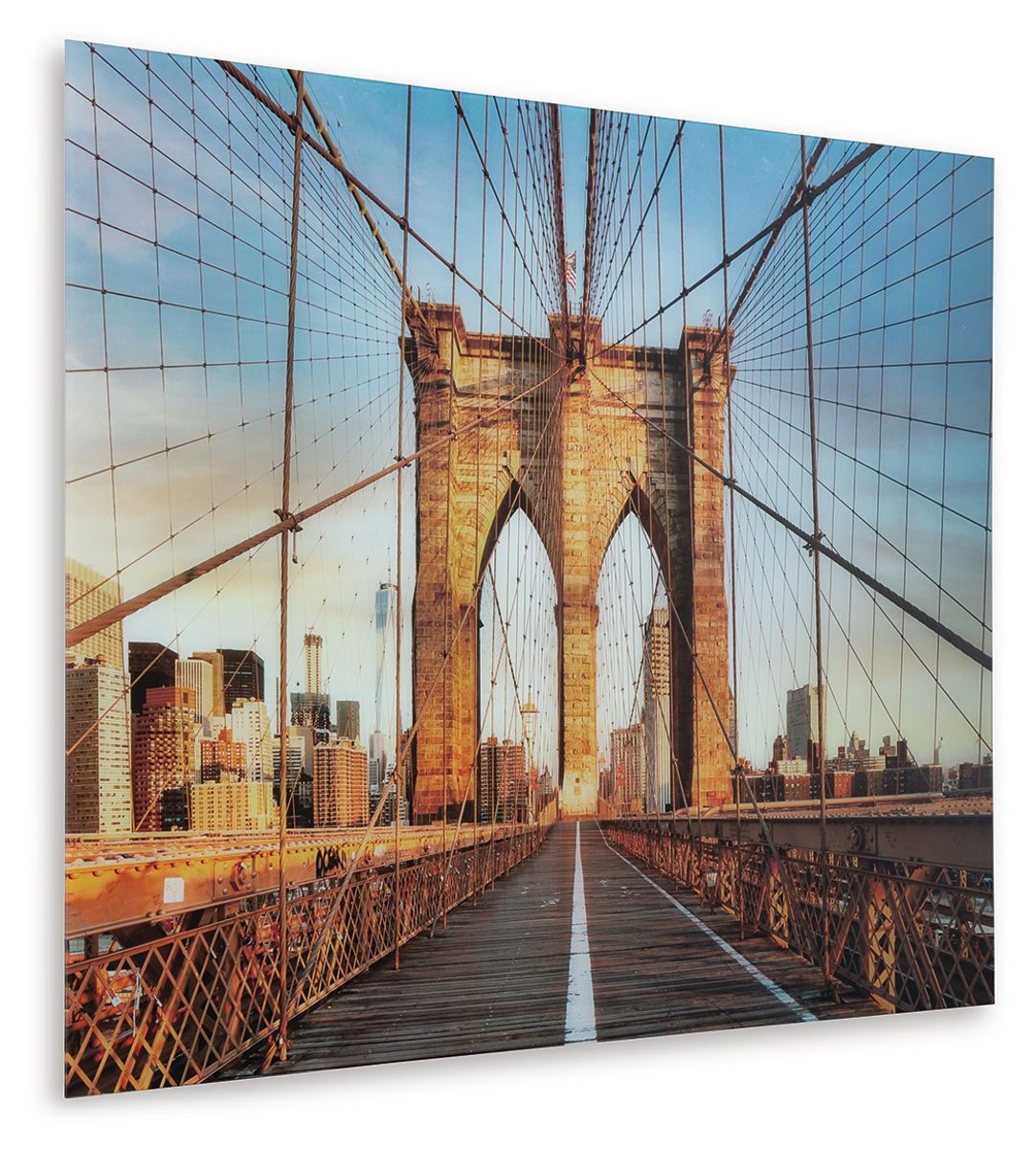 Shayward - Blue / Amber - Wall Art - Image 4