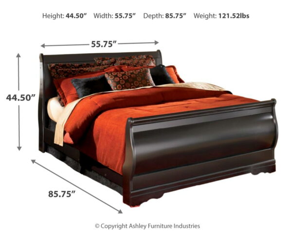 Huey Vineyard - Sleigh Bed - Image 2