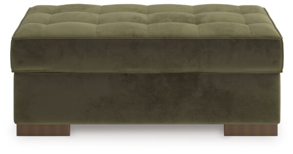 Caspian-Town - Olive - Oversized Accent Ottoman - Image 3