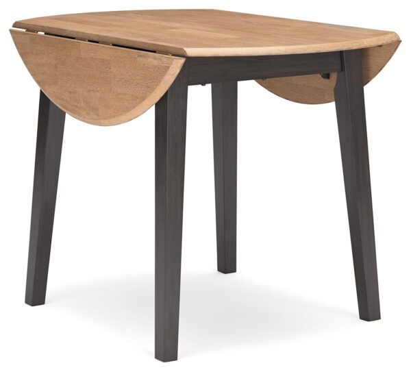 Gesthaven - Round Dining Room Drop Leaf Table - Image 6