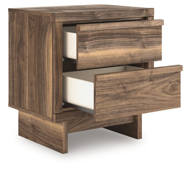 Chirason - Brown - Two Drawer Night Stand - Image 2