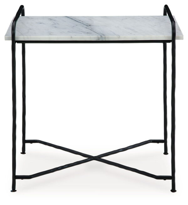 Ashber - White / Black - Accent Table - Image 4