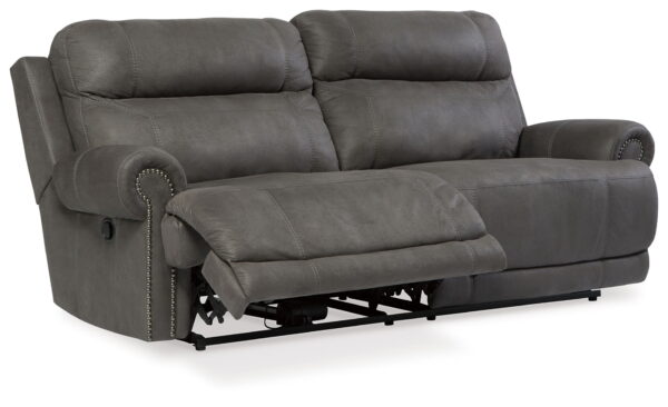 Austere - Gray - 2 Seat Reclining Sofa - Image 2