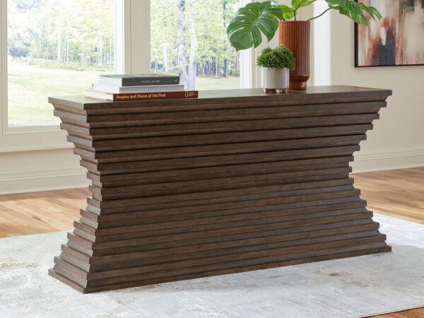 Hannodream - Warm Brown - Sofa Table - Image 4