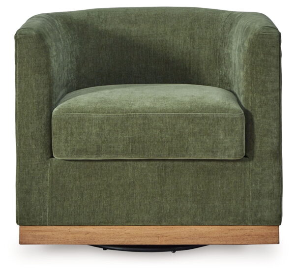 Jersonlow - Forest Green - Swivel Chair - Image 3