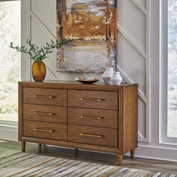 Lyncott - Brown - Dresser - Image 3