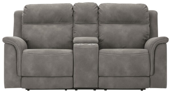 Next-Gen Durapella - Reclining Power Loveseat With Console - Image 4