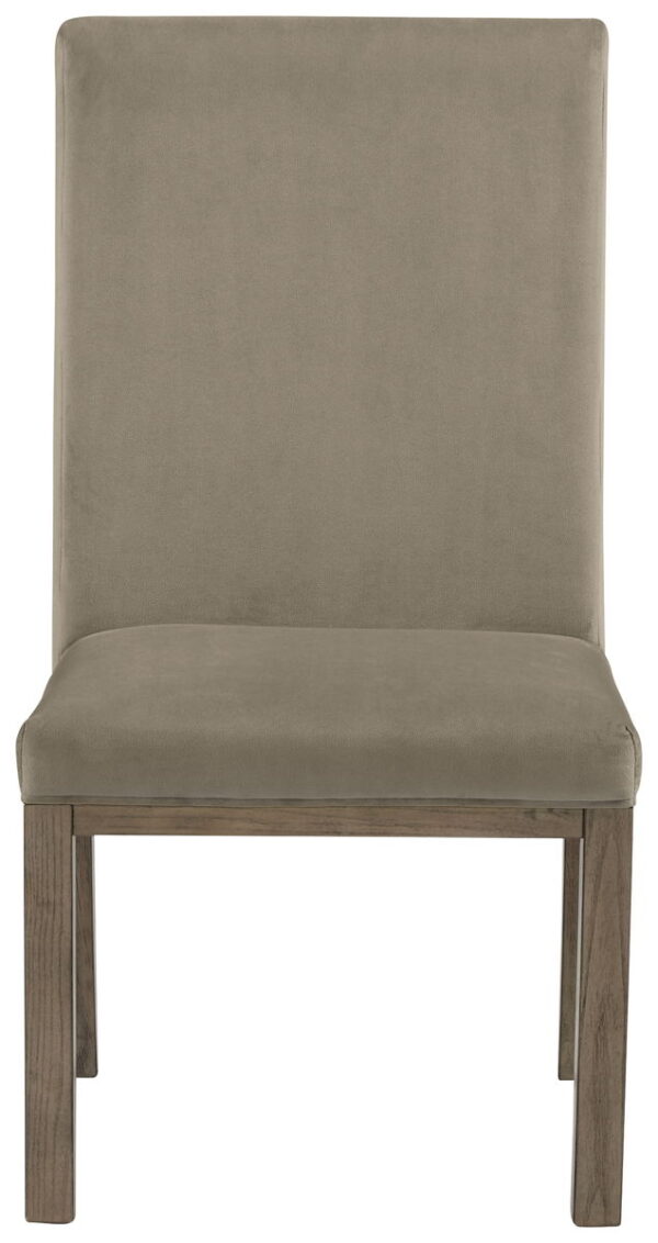 Chrestner - Gray / Brown - Dining UPH Side Chair (Set of 2) - Image 2