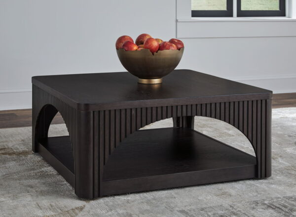 Yellink - Black - Square Cocktail Table - Image 2