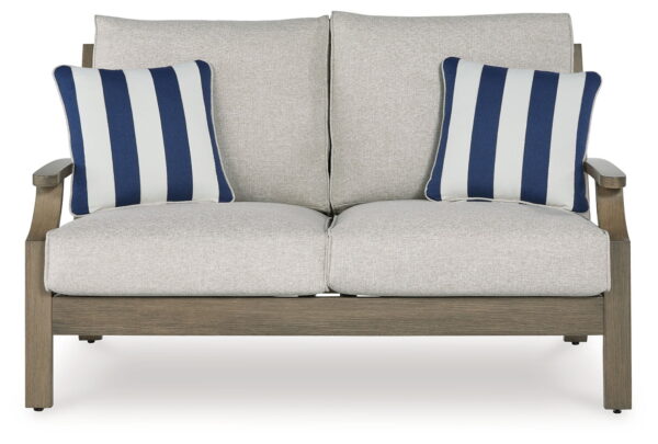 Rainier Ranch - Brown / Beige - Loveseat With Cushion - Image 4