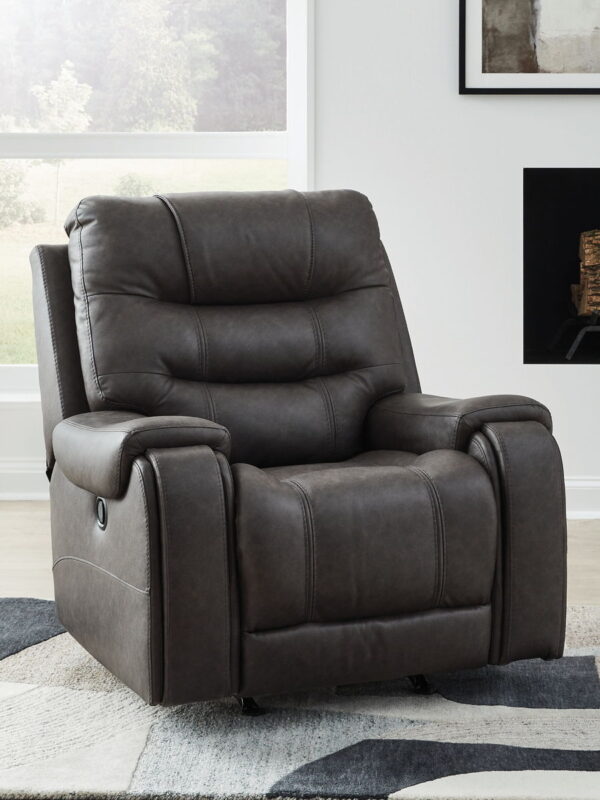 Femley - Smoke - Rocker Recliner - Image 3