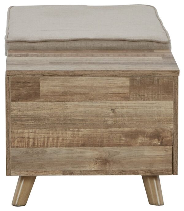 Gerdanet - Beige - Storage Bench - Image 3