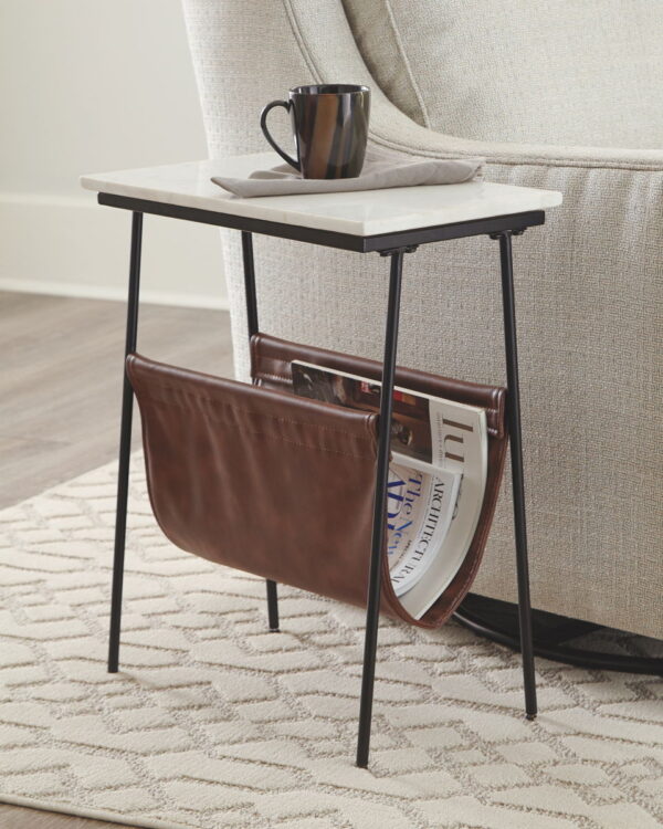Etanbury - Brown / Black / White - Accent Table - Image 3