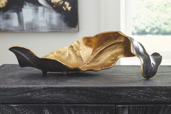 Melinda - Black / Gold Finish - Sculpture - Image 3