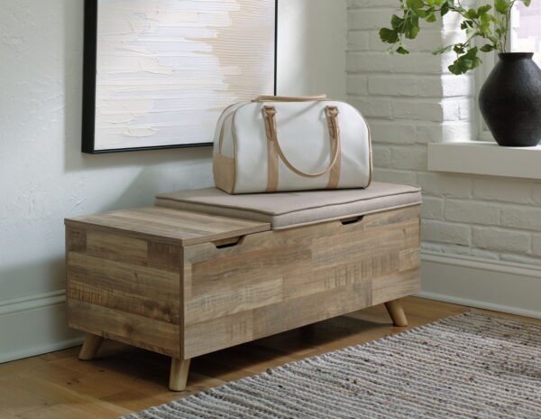 Gerdanet - Beige - Storage Bench - Image 4