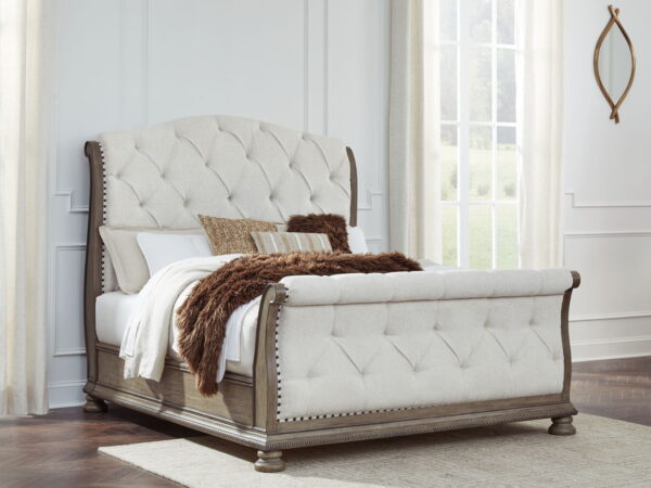 Ardenfield - Upholstered Sleigh Bed - Image 4