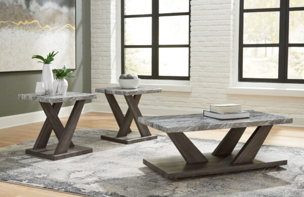 Bensonale - Brown / Gray - Occasional Table Set (Set of 3) - Image 3
