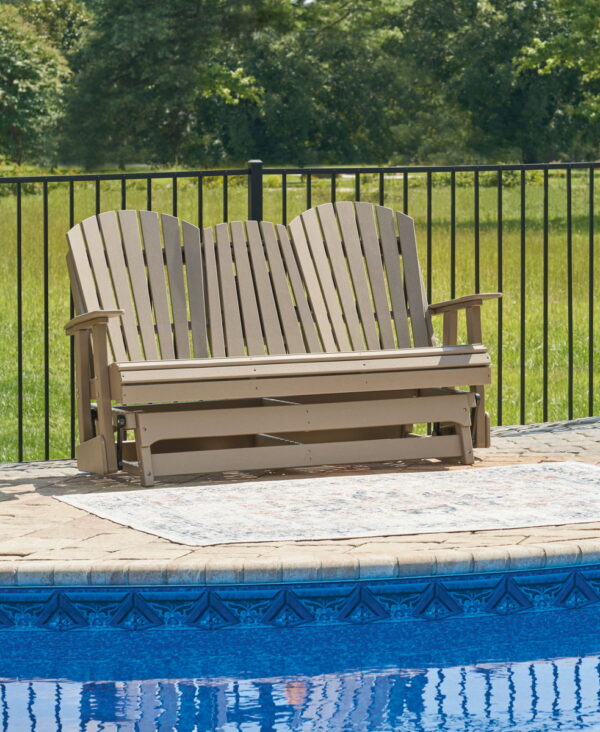 Hyland Wave - Glider Loveseat - Image 8