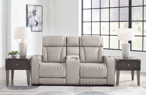 Boyington - Power Reclining Loveseat With Console/Adj Hdrst - Image 6