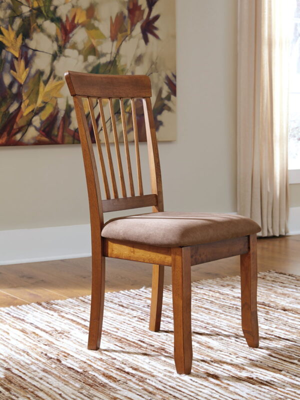 Berringer - Rustic Brown - Dining UPH Side Chair (Set of 2) - Image 3
