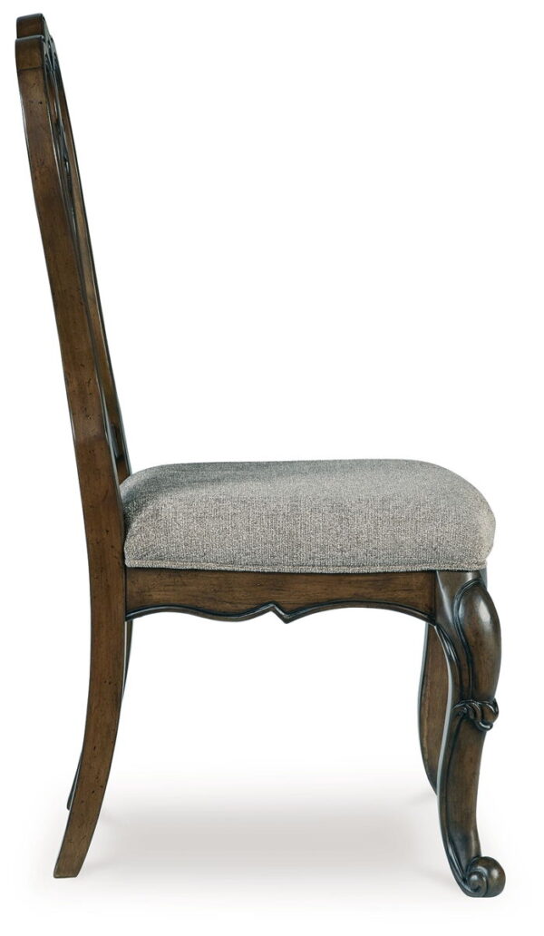 Maylee - Dark Brown - Dining Upholstered Side Chair (Set of 2) - Image 4