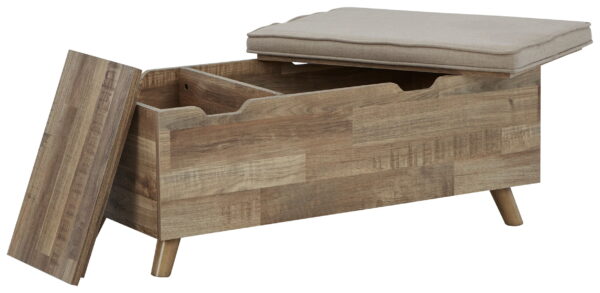 Gerdanet - Beige - Storage Bench - Image 2
