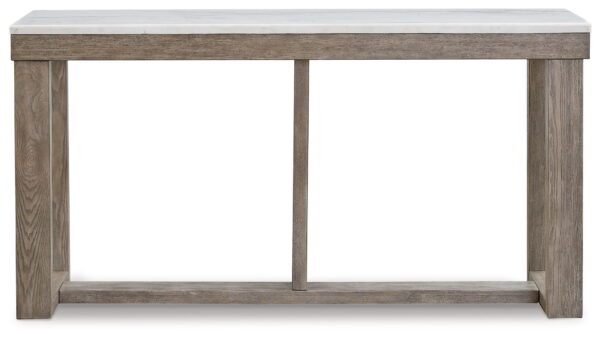 Loyaska - Brown / Ivory - Sofa Table - Image 4
