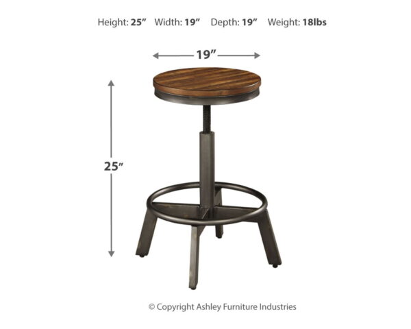 Torjin - Swivel Stool (Set of 2) - Image 4