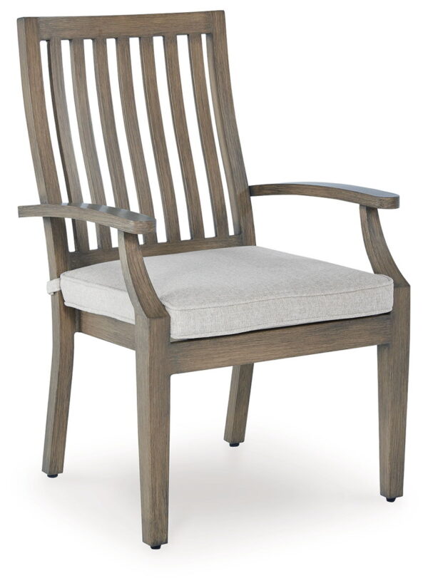 Rainier Ranch - Brown / Beige - Arm Chair With Cushion (Set of 2) - Image 3