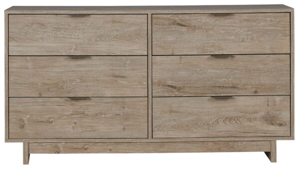 Oliah - Beige - Six Drawer Dresser - 31'' Height - Image 4