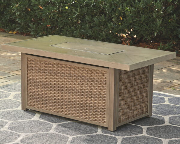 Beachcroft - Rectangular Fire Pit Table - Image 5