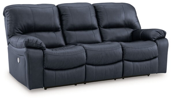 Leesworth - Ocean - 3 Pc. - Power Reclining Sofa, Power Reclining Loveseat, Power Rocker Recliner - Image 3