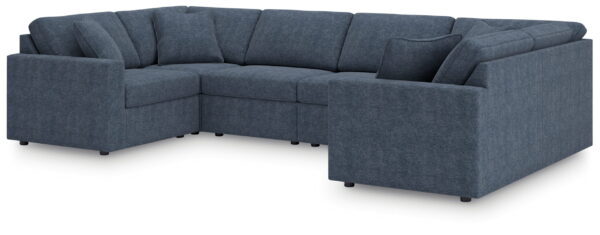 Modmax - Ink - 6-Piece Sectional - Fabric - Image 2