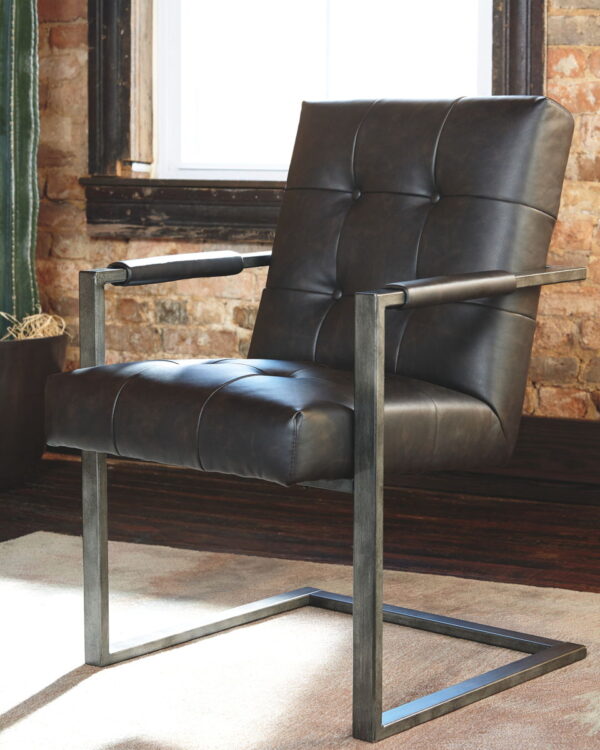 Starmore - Black - Home Office Desk Chair (Set of 2) - Image 2